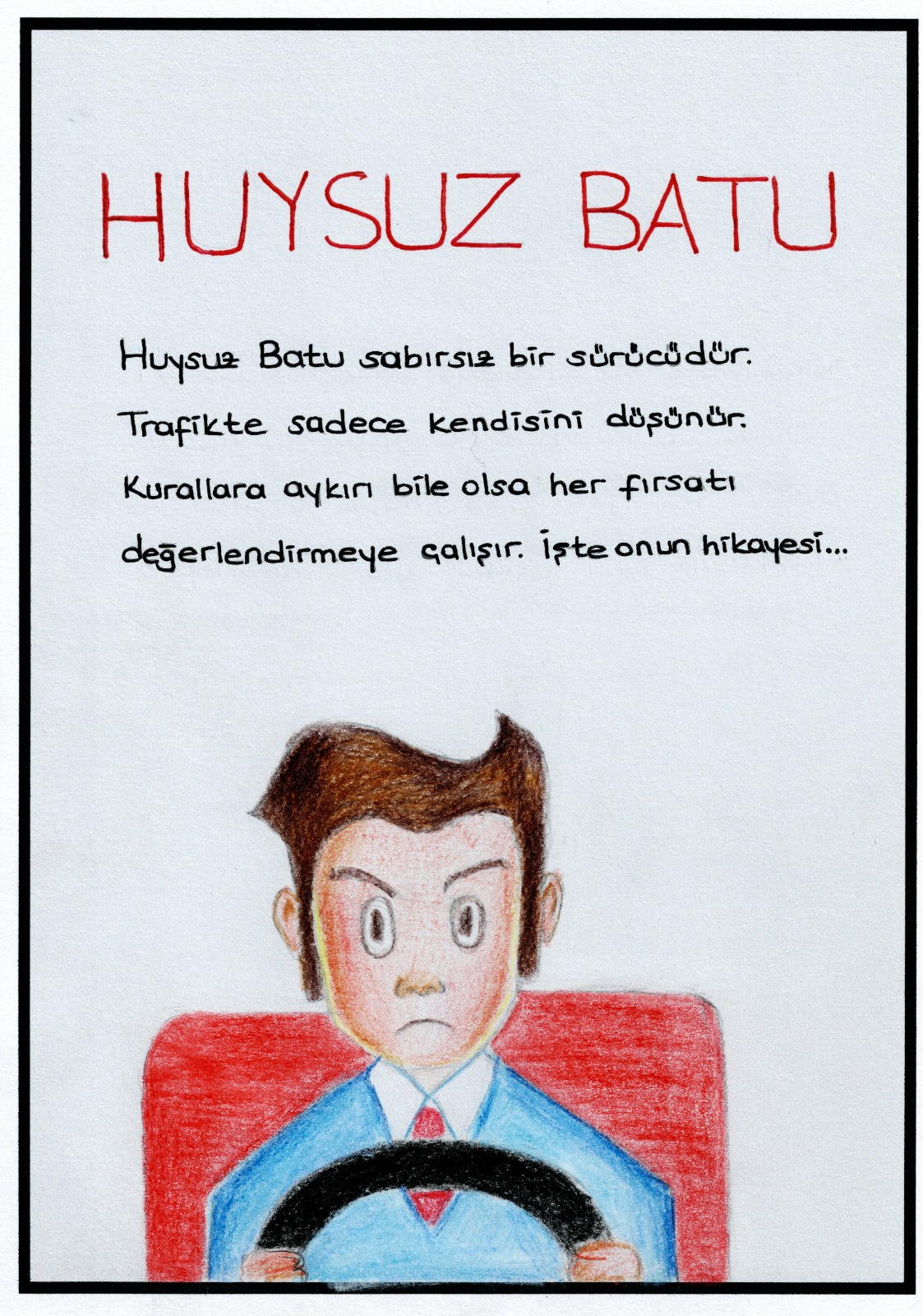 Huysuz Batu çizgi roman kapağı